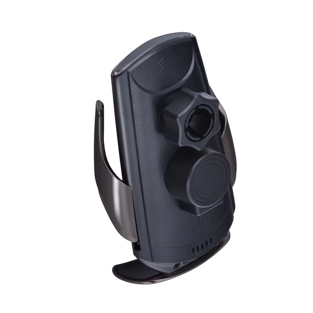 Автотримач Forcell F-Grip HS1 Qi 15W Black (5903396092176) - зображення 4