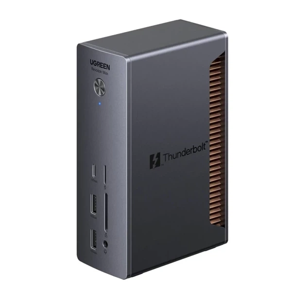 Док-станция Ugreen Revodok Max Thunderbolt 5 13в1 (45790A) - Фото 2 Док-станция Ugreen Revodok Max Thunderbolt 5 13в1 (45790A) - изображение 2