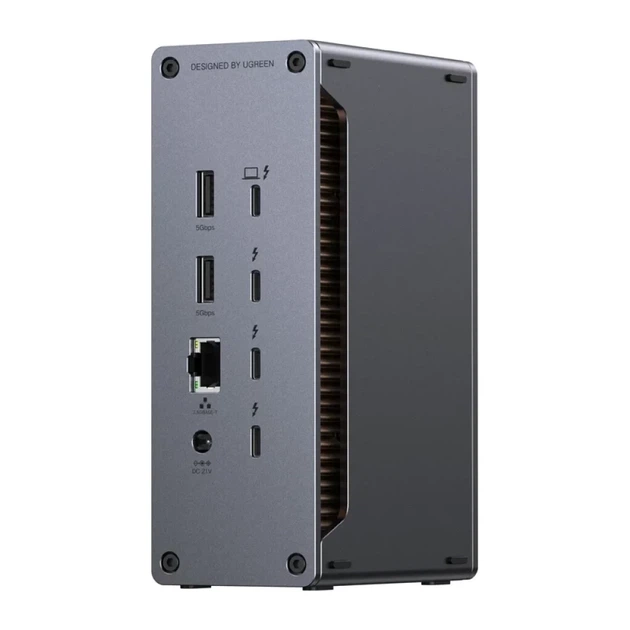 Док-станция Ugreen Revodok Max Thunderbolt 5 13в1 (45790A) - Фото 4 Док-станция Ugreen Revodok Max Thunderbolt 5 13в1 (45790A) - изображение 4