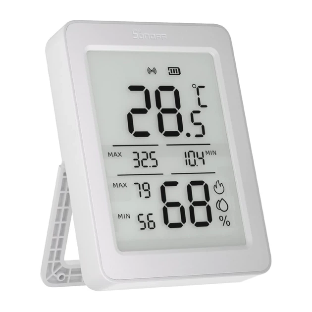 Датчик температуры и влажности Sonoff ZigBee SNZB-02DR2 2Pack (SNZB-02DR2) - Фото 6 Датчик температуры и влажности Sonoff ZigBee SNZB-02DR2 2Pack (SNZB-02DR2) - изображение 6