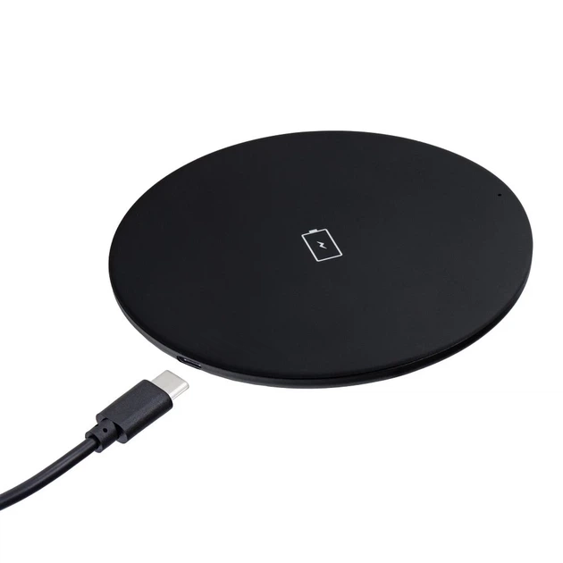 Беспроводная зарядка Forcell F-Energy Qi QC 15W + кабель USB-C to USB-A Black (5903396060458) - изображение 12