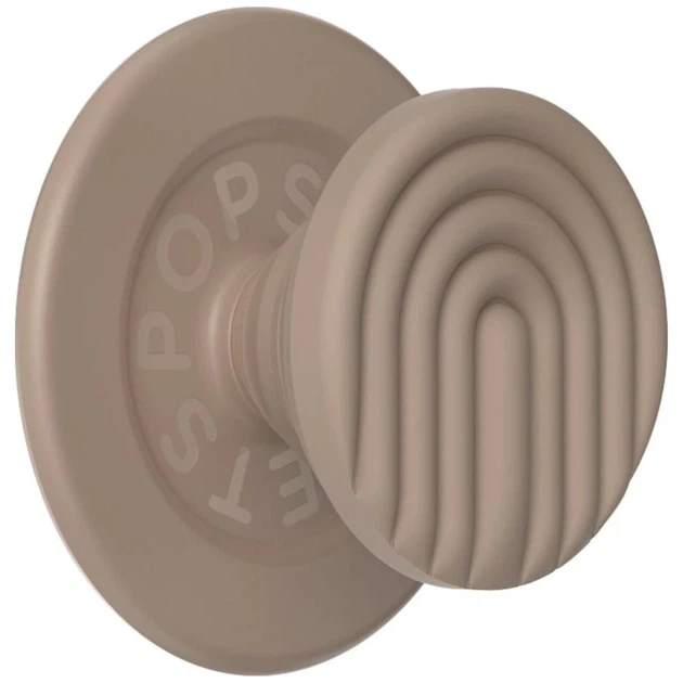 Держатель Popsockets MagSafe Round PopOut Latte Curves Beige with MagSafe (807320) - Фото 1 Держатель Popsockets MagSafe Round PopOut Latte Curves Beige with MagSafe (807320) - изображение 1