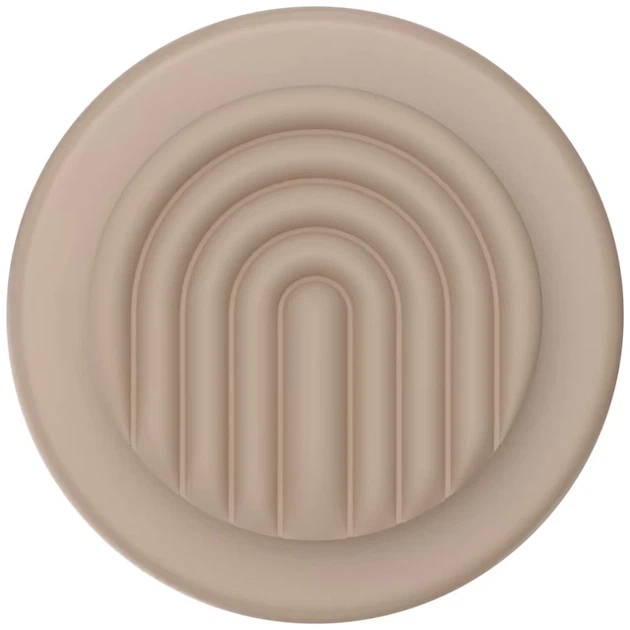 Держатель Popsockets MagSafe Round PopOut Latte Curves Beige with MagSafe (807320) - Фото 2 Держатель Popsockets MagSafe Round PopOut Latte Curves Beige with MagSafe (807320) - изображение 2