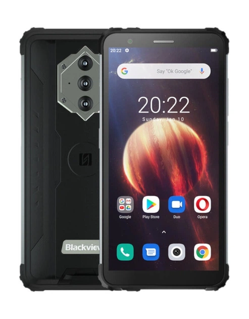 Смартфон Blackview bv6600 Pro IP68 4/64gb Black - Фото 1 Смартфон Blackview bv6600 Pro IP68 4/64gb Black - изображение 1