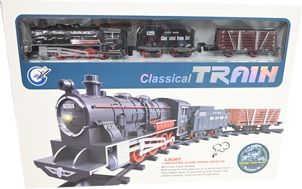 Потяг Dromader зі світловим ефектом 1365759 (6900313657592) - Фото 1 Потяг Dromader зі світловим ефектом 1365759 (6900313657592) - зображення 1