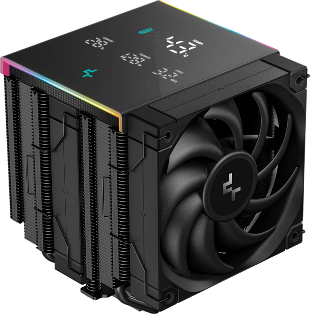 Повітряне охолодження DeepCool AK620 Digital Pro ARGB Black (R-AK620-BKAPMN-G) - зображення 2
