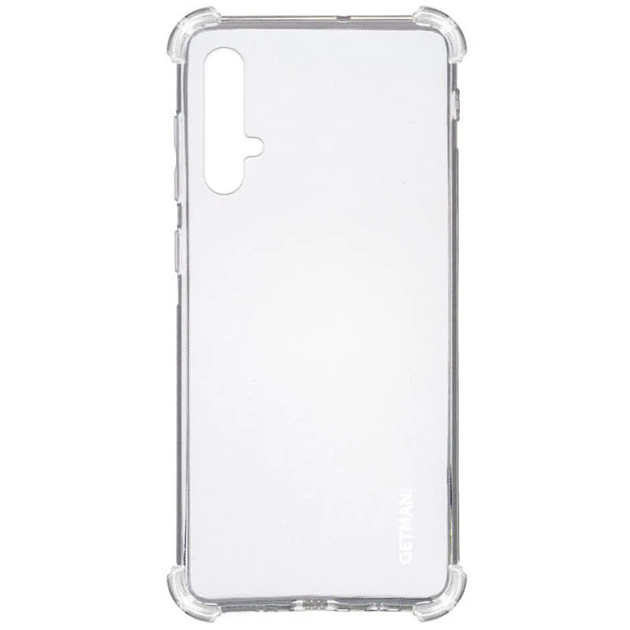 TPU чохол GETMAN Ease logo посилені кути для Huawei Honor 20 / Nova 5T Безбарвний (прозорий) - Фото 1 TPU чохол GETMAN Ease logo посилені кути для Huawei Honor 20 / Nova 5T Безбарвний (прозорий) - зображення 1
