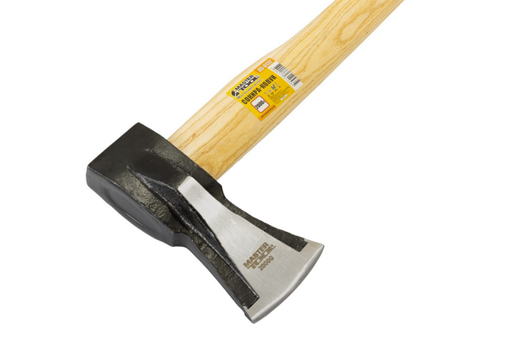Сокира-колун Mastertool 2000 г довга ручка дерев'яна (05-0132) 900 мм - зображення 3