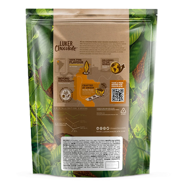 Шоколад екстра чорний PALENQUE 70% Luker Chocolate, 2,5 кг - Фото 2 Шоколад екстра чорний PALENQUE 70% Luker Chocolate, 2,5 кг - изображение 2