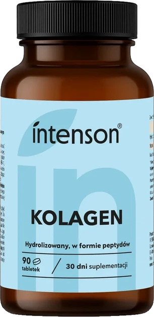 Suplement diety Intenson Kolagen 90 tabletek (5902150284901) - Zdjęcie 1 Suplement diety Intenson Kolagen 90 tabletek (5902150284901) - obraz 1
