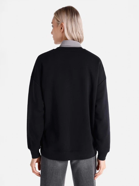Світшот оверсайз жіночий Colin's CL1065918-BLK XS-S Чорний з принтом (8683197894458) - зображення 2