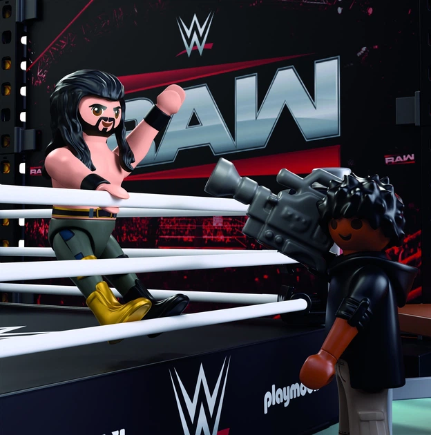 Klocki Playmobil WWE: Zestaw kolekcjonerski pierścieni WWE RAW 152 elementy 71956 (4008789719560) - obraz 13