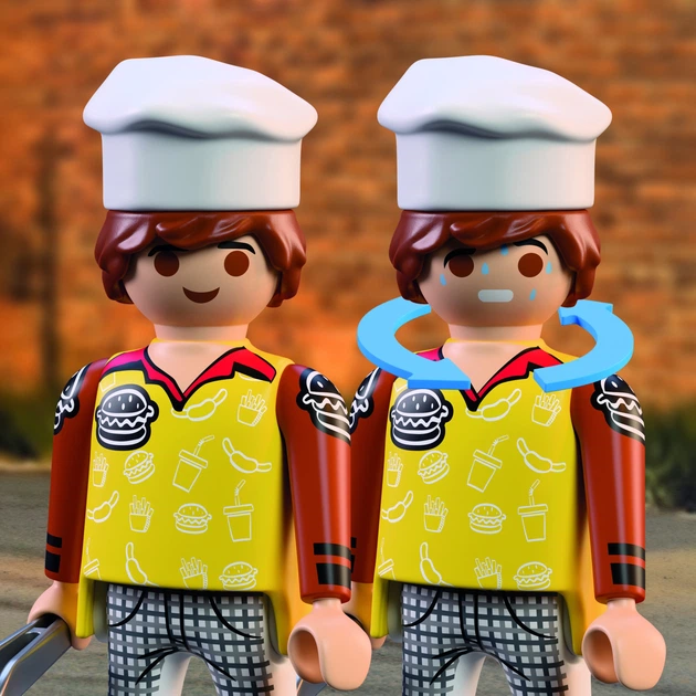 Klocki Playmobil City Action: Quad strażacki z burgerownią 100 elementów 72195 (4008789721952) - obraz 5