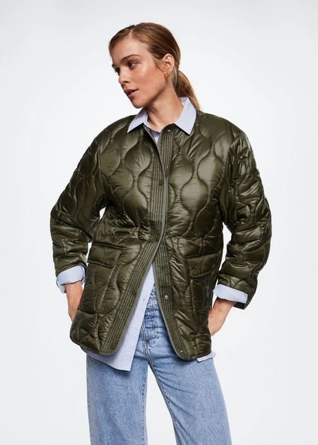 Осіння куртка MANGO 37005550 M - Фото 1 Осіння куртка MANGO 37005550 M - изображение 1
