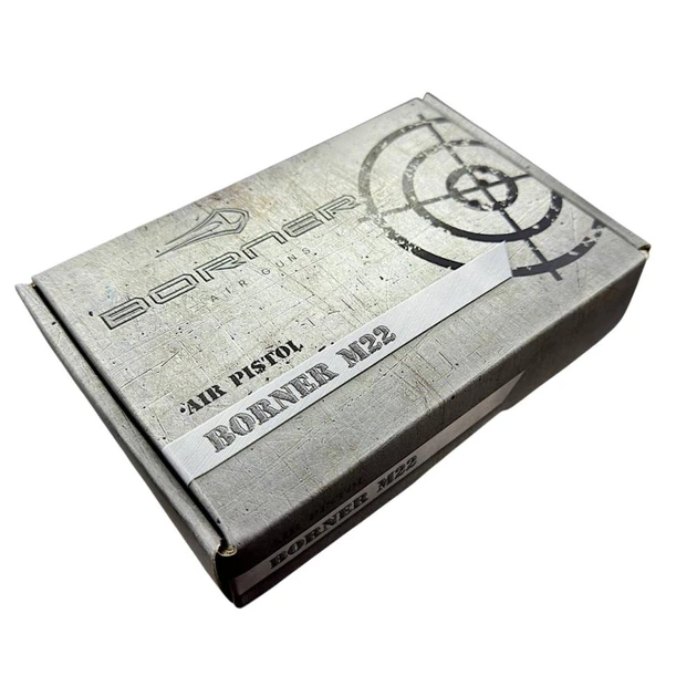 Пневматический пистолет Glock + 500 пуль + 3 балона, Borner M22 cal.4,5mm, CO2 - изображение 6