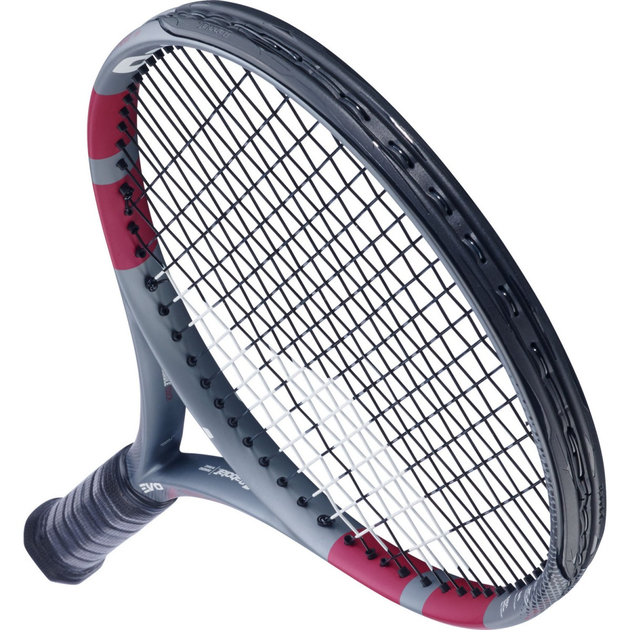 Ракетка Babolat EVO AERO LITE РОЗОВА UNSTR для тенниса легкая ракетка для начинающих - изображение 4