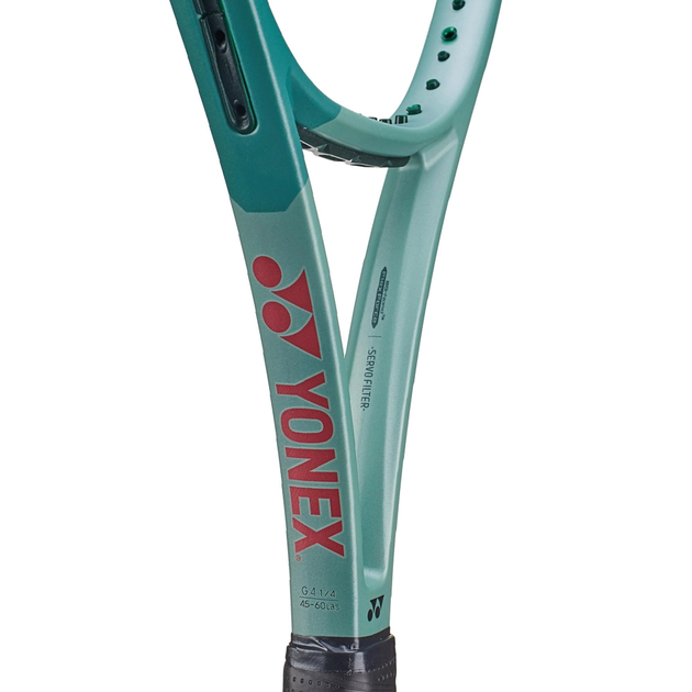 Ракетка для тениса Yonex 100 Olive Green 300г для игроков среднего уровня ракетка для большого тениса - изображение 3