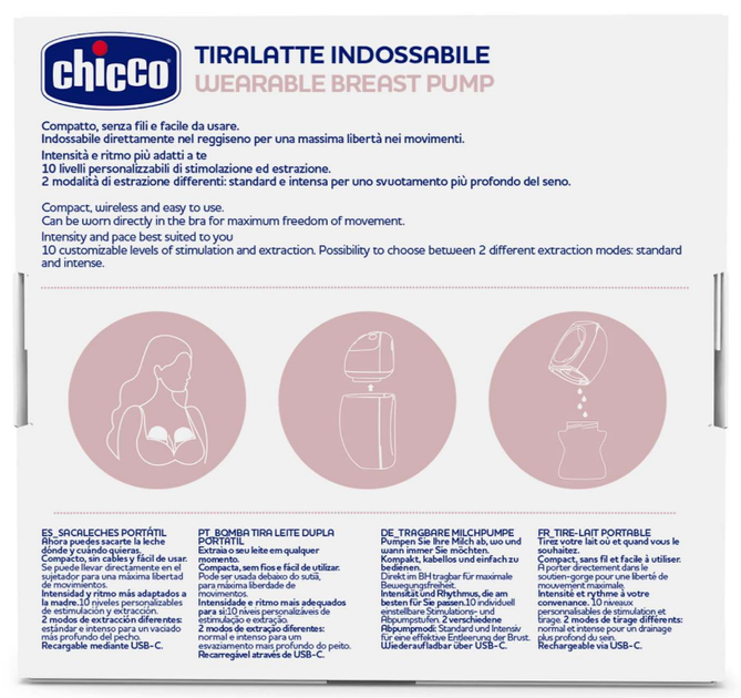 Laktator Chicco podwójny elektryczny (8058664178636) - Zdjęcie 9 Laktator Chicco podwójny elektryczny (8058664178636) - obraz 9