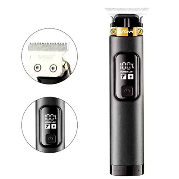 Триммер VGR V-985 для бороды и усов с аккумулятором и USB зарядкой для точного подравнивания волос - изображение 6