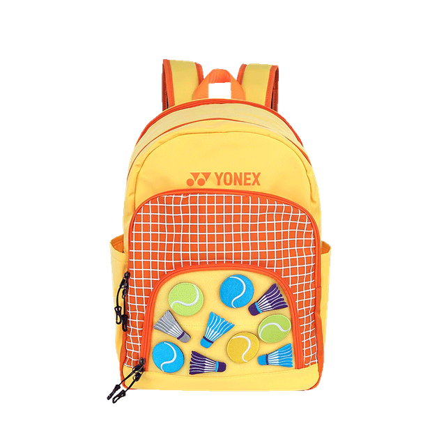 Рюкзак YONEX BA299CR для бадминтона детский и подростковый, желто-оранжевый - изображение 7