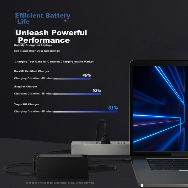 Блок питания Youpin для ноутбуков HP 19.5 В 7.7 А 150 Вт, разъем 7.4x5.0 мм - Фото 6 Блок питания Youpin для ноутбуков HP 19.5 В 7.7 А 150 Вт, разъем 7.4x5.0 мм - изображение 6