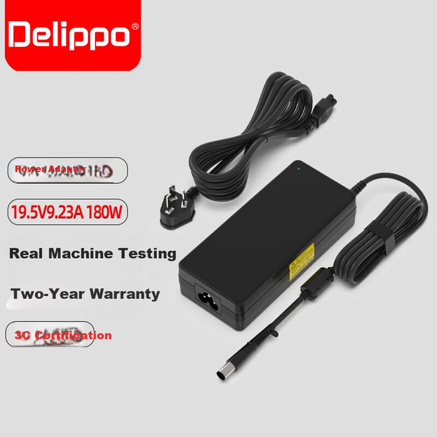Блок живлення Delippo 19.5 В 9.23 А 180 Вт для ноутбуків MSI GE63, GE63VR та Xiaomi Thor 911M - зображення 4