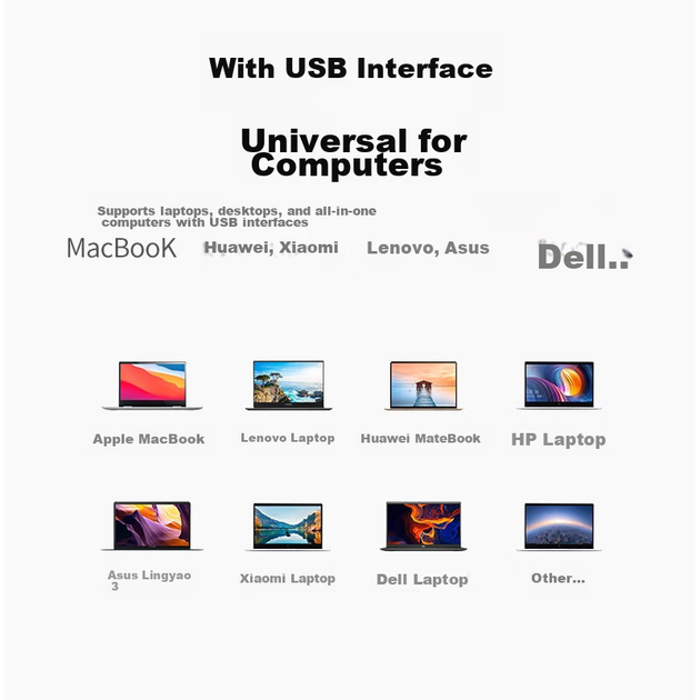 Док-станция UGREEN USB - Gigabit Ethernet, внешний сетевой адаптер для ноутбука, совместима с Apple, Huawei, Lenovo - изображение 8