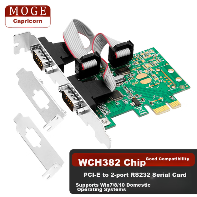 Плата контроллера MOGE MC2322 PCI-E - RS232 с COM-портом - изображение 4