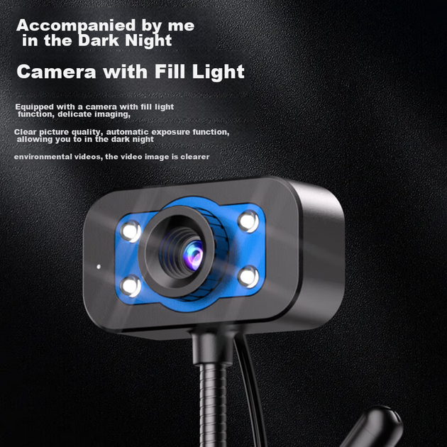 Микрофон Soaiy MR17 компьютерный с HD-камерой для видеоконференций - изображение 5