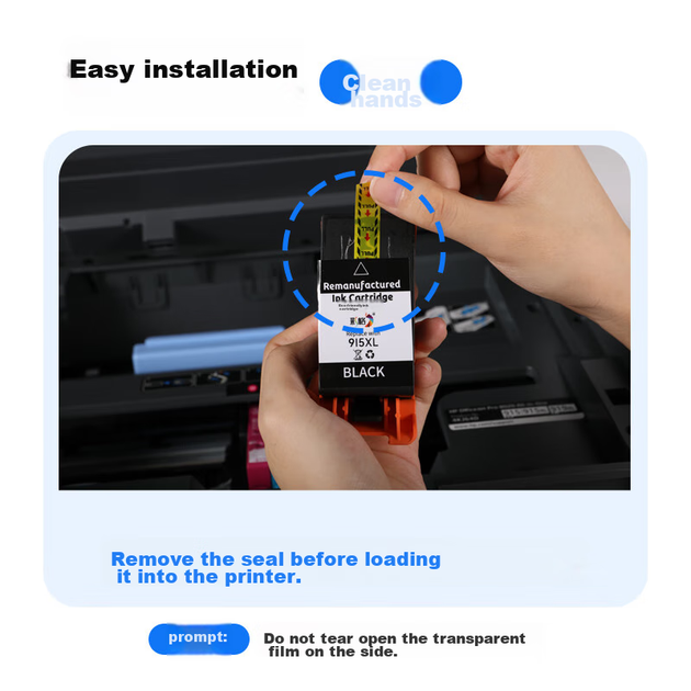 Картриджі струминні Caige 915XL для HP OfficeJet Pro 8010/8012/8018/8020/8022/8026/8028/8030 - зображення 7