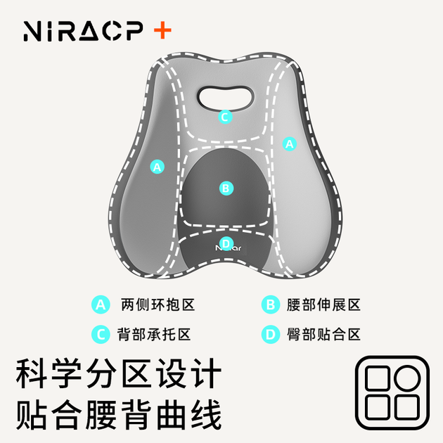 Подушка для поддержки поясницы Nila для кровати - подушка для сна при грыже межпозвоночного диска, защита поясницы, поддержка поясницы в положении лежа, подушка для поддержки спины для мужчин. - изображение 5