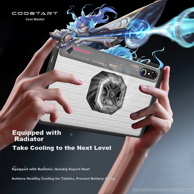 Чехол для планшета Nubia RedMagic Pad 3 Pro 9.06" COOLSTART Black - Фото 8 Чехол для планшета Nubia RedMagic Pad 3 Pro 9.06" COOLSTART Black - изображение 8