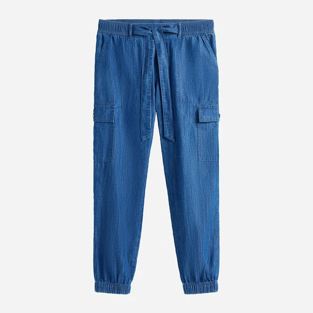 Брюки женские Tommy Hilfiger 341709349 M Синие (1161161118) - изображение 5