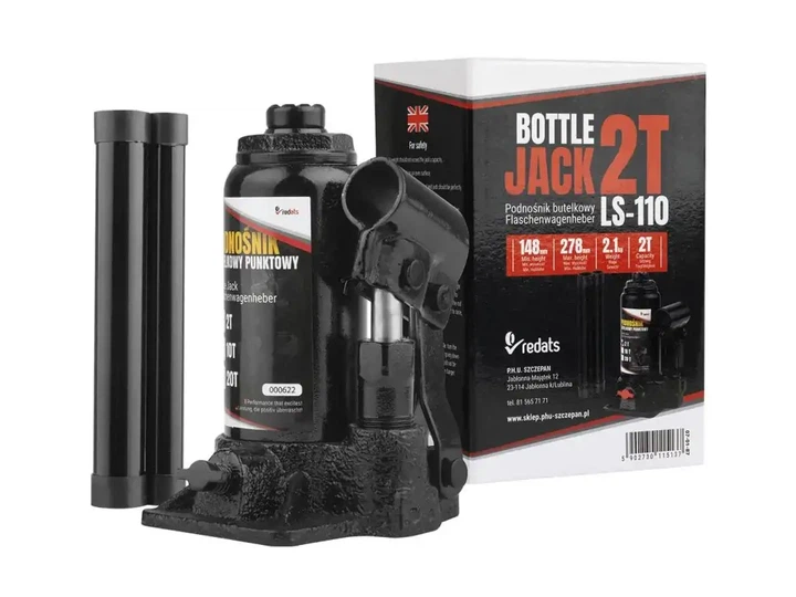 Бутылочный домкрат 10 т REDATS LS-140 - изображение 8