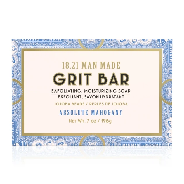 Мило для ексфоліації Grit Bar Soap Absolute Mahogany 100 мл Тверде мило з жожоба - Фото 1 Мило для ексфоліації Grit Bar Soap Absolute Mahogany 100 мл Тверде мило з жожоба - зображення 1