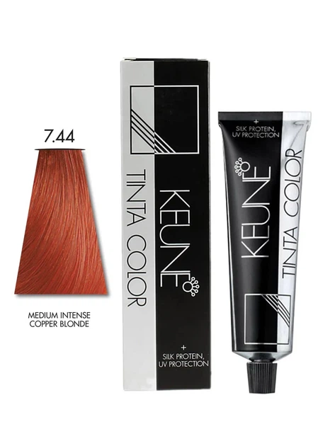 Перманентная краска для волос Keune Tinta Color 7.44 Средний Интенсивный Медный Блондин 60 мл Блондин - Фото 1 Перманентная краска для волос Keune Tinta Color 7.44 Средний Интенсивный Медный Блондин 60 мл Блондин - изображение 1