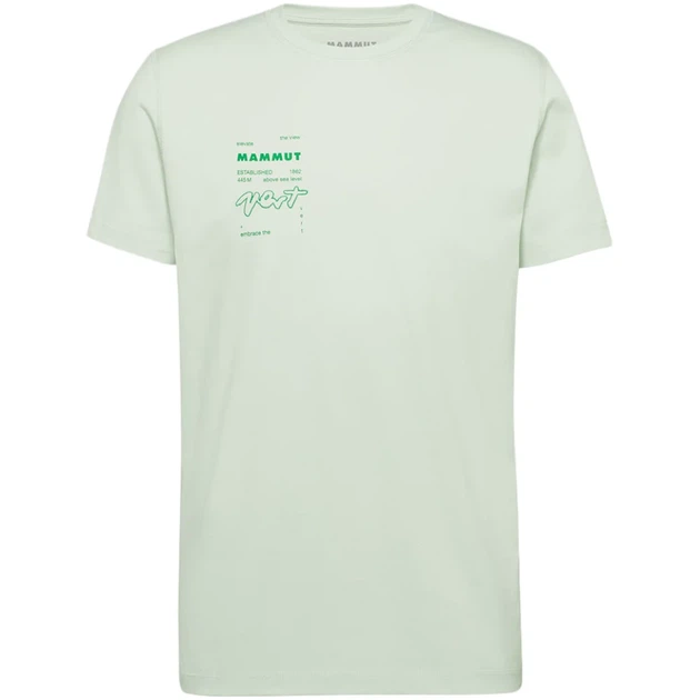 Футболка Mammut CoreT-Shirt Men Vert M silversage - Фото 1 Футболка Mammut CoreT-Shirt Men Vert M silversage - изображение 1