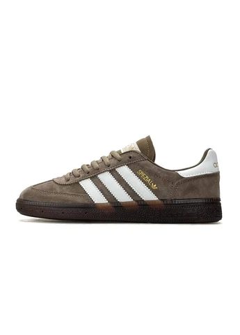 Кросівки жіночі Spezial Brown White 38 (24см ) ( B5210) - Фото 1 Кросівки жіночі Spezial Brown White 38 (24см ) ( B5210) - зображення 1