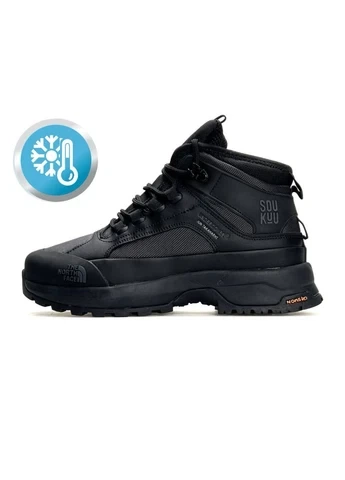 Чоботи зимові The North Face x SOUKUU Glenclyffe Fur Black Dark Grey 41 (26,5см ) ( А4849) - Фото 1 Чоботи зимові The North Face x SOUKUU Glenclyffe Fur Black Dark Grey 41 (26,5см ) ( А4849) - зображення 1