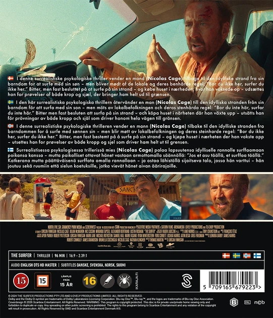 Фільм SMD The Surfer (Blu-ray) (1319057) - Фото 2 Фільм SMD The Surfer (Blu-ray) (1319057) - зображення 2