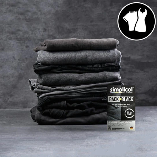 Фарба для одягу та текстилю Simplicol Back to Black Чорна 400 г - зображення 6