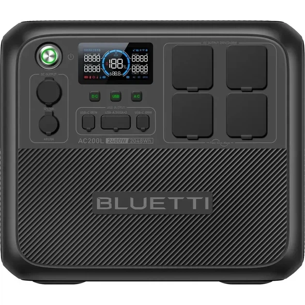 Зарядная станция BLUETTI AC200L (P-AC200L-EU-GY-BL-010) - Фото 1 Зарядная станция BLUETTI AC200L (P-AC200L-EU-GY-BL-010) - изображение 1