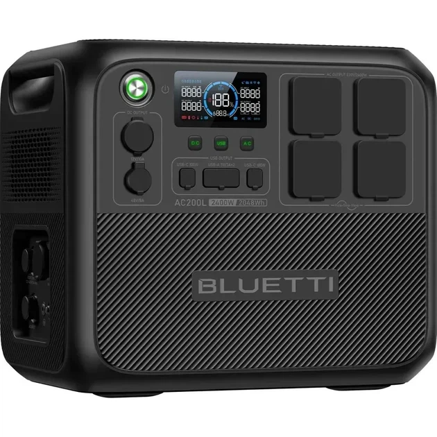 Зарядная станция BLUETTI AC200L (P-AC200L-EU-GY-BL-010) - Фото 2 Зарядная станция BLUETTI AC200L (P-AC200L-EU-GY-BL-010) - изображение 2