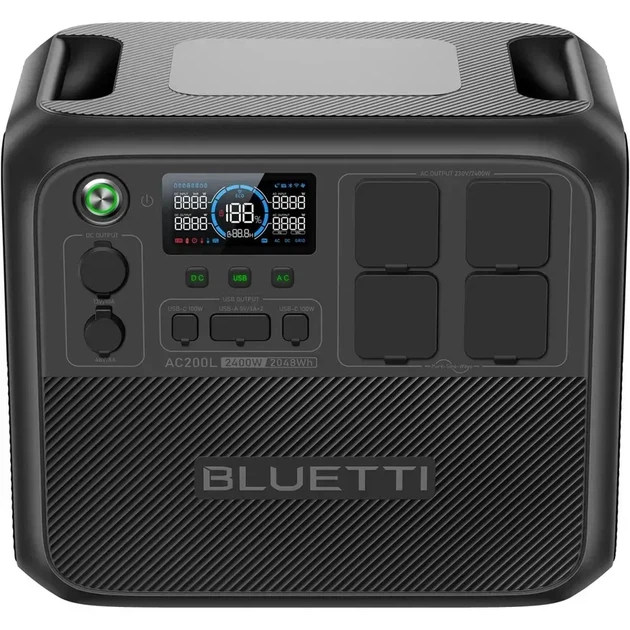 Зарядная станция BLUETTI AC200L (P-AC200L-EU-GY-BL-010) - Фото 5 Зарядная станция BLUETTI AC200L (P-AC200L-EU-GY-BL-010) - изображение 5