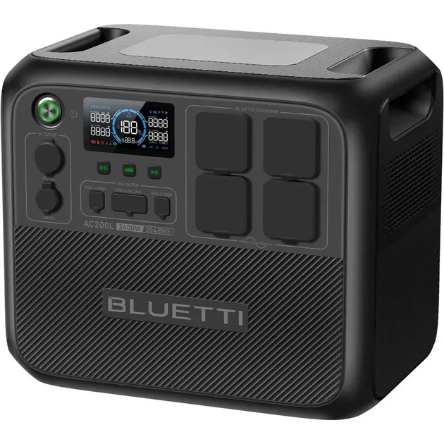 Зарядная станция BLUETTI AC200L (P-AC200L-EU-GY-BL-010) - Фото 6 Зарядная станция BLUETTI AC200L (P-AC200L-EU-GY-BL-010) - изображение 6
