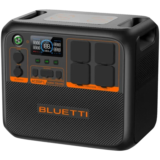 Зарядна станція BLUETTI AC200PL (P-AC200PL-EU-GY-BL-010) - Фото 5 Зарядна станція BLUETTI AC200PL (P-AC200PL-EU-GY-BL-010) - зображення 5