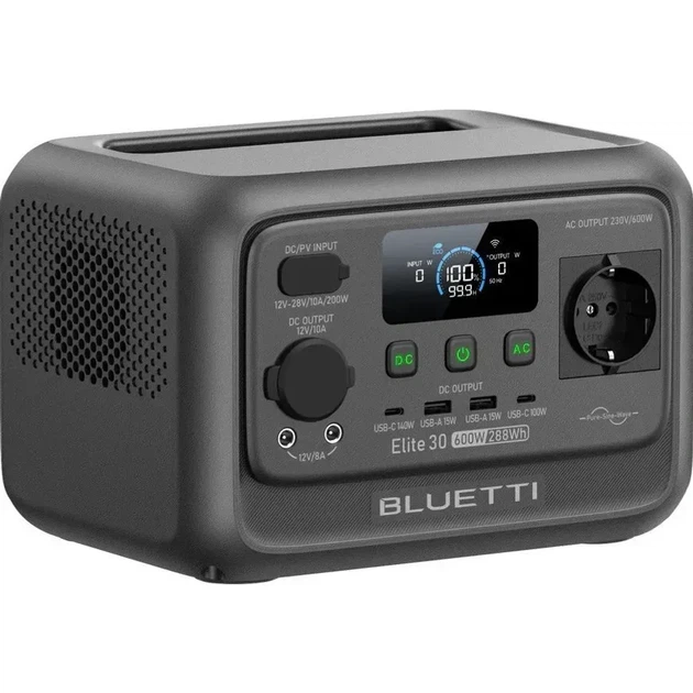 Зарядная станция BLUETTI Elite 30 V2 (P-EL30V2-EU-GY-BL-010) - Фото 4 Зарядная станция BLUETTI Elite 30 V2 (P-EL30V2-EU-GY-BL-010) - изображение 4