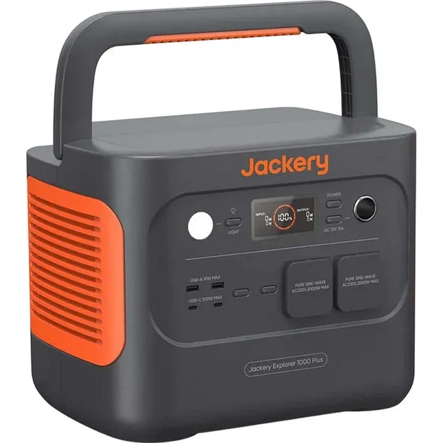 Зарядная станция Jackery Explorer 1000 Plus (21-0001-000029) - Фото 2 Зарядная станция Jackery Explorer 1000 Plus (21-0001-000029) - изображение 2