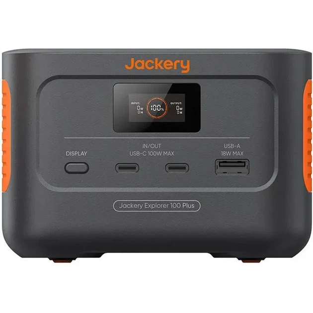 Зарядна станція Jackery Explorer 100 Plus (21-0001-000164) - Фото 1 Зарядна станція Jackery Explorer 100 Plus (21-0001-000164) - зображення 1
