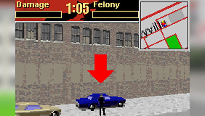 Игра Nintendo Game Boy Advance Driver 2 Английская Версия Только Картридж Б/У - изображение 2